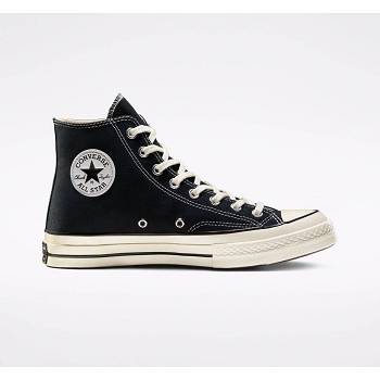 Converse Chuck 70 Hi Cierne - Damske Vysoké Tenisky